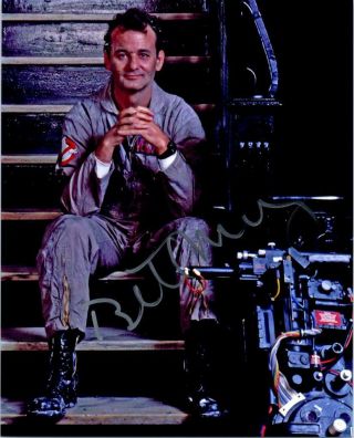 Bill Murray Ghostbusters 8x10 Signed Photo Autographed Picture With