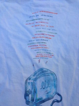 Vintage Pearl Jam Freak 1994 Tour T - Shirt Large 5
