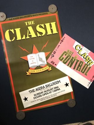 Clash Poster Package,  1 Know Your Rights (cr),  1 Out Of Control