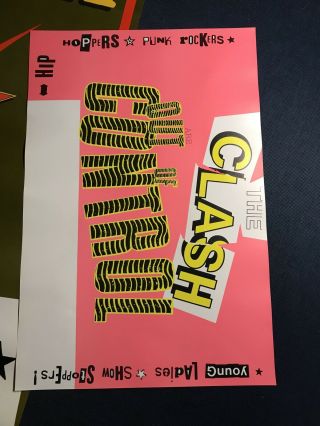 Clash Poster Package,  1 Know Your Rights (CR),  1 Out Of Control 8