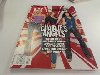 Tv Guide - Ultimate October 28th 2001 - Charles Angels - Cover