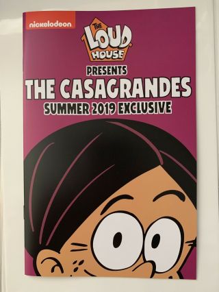 Sdcc 2019 The Loud House Casagrandes Summer Exclusive Ashcan Nickelodeon