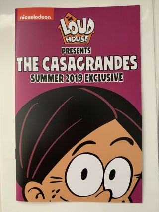 SDCC 2019 THE LOUD HOUSE CasaGrandes Summer Exclusive Ashcan Nickelodeon 3