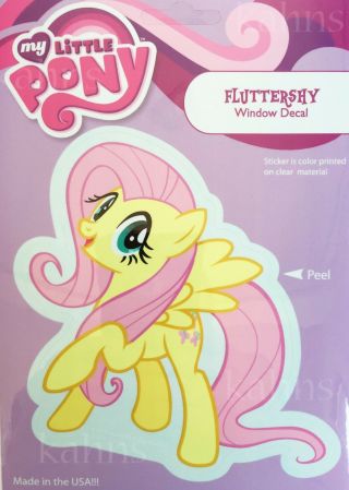 My Little Pony Fluttershy Car Window Sticker Decal - 5 " - Officially Licensed