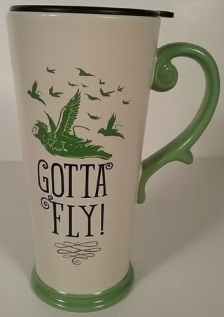 Wizard Of Oz Gotta Fly Witches Flying Monkey Ceramic Microwave Travel Mug