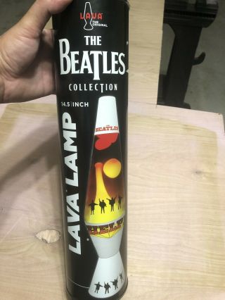 Beatles Collectible: Lava Lite The Beatles Help Lava Lamp - Usa