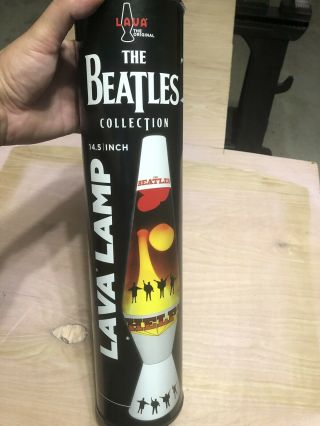 Beatles Collectible: Lava Lite The Beatles HELP Lava Lamp - USA 3