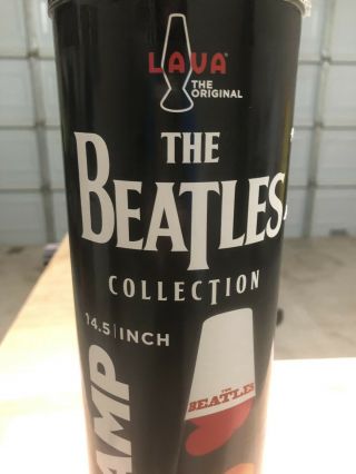 Beatles Collectible: Lava Lite The Beatles HELP Lava Lamp - USA 7