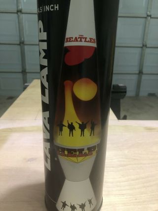 Beatles Collectible: Lava Lite The Beatles HELP Lava Lamp - USA 8