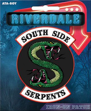 Riverdale Iron On Patch: South Side Serpents
