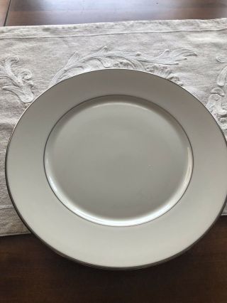 Lenox Maywood Cream Platinum Dinner Plates Set Of 6 Millennium