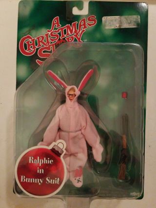 Neca Reel Toys Ralphie In Bunny Suit From A Christmas Story Figurine