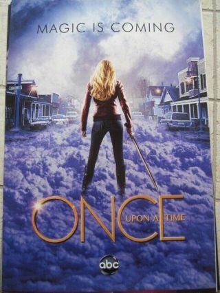 Once Upon A Time Abc Tv Series Promotional Poster Magic
