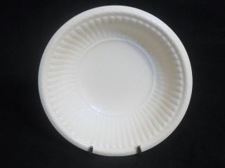 Vintage Wedgwood EDME Set of 6 Cereal Bowls - Off White,  Ribbed Rim - England 7