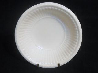 Vintage Wedgwood EDME Set of 6 Cereal Bowls - Off White,  Ribbed Rim - England 8