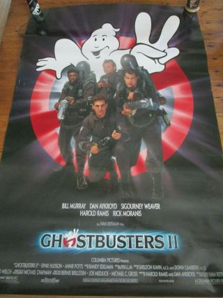 Estate Find Ghostbusters Ii Movie Poster 27 X 40
