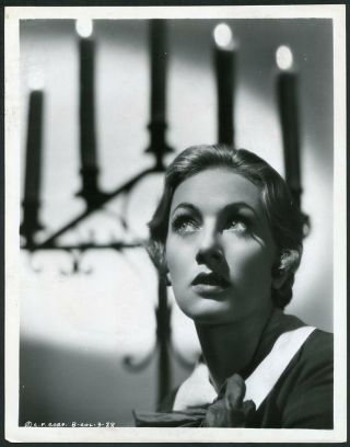 Tala Birell In Stylish Portrait Vintage 1930s Columbia Pictures Photo