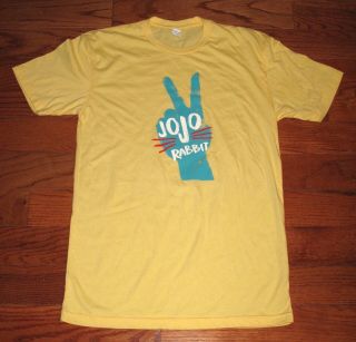 Rare " Jojo Rabbit " Yellow Promo T - Shirt - Taika Waititi Scarlett Johansson Small