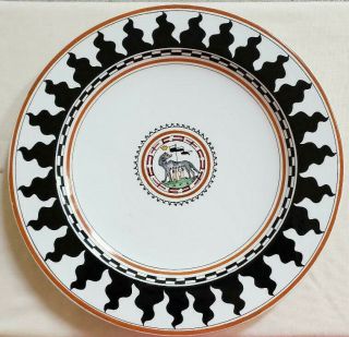 Palio Di Siena - Italian Ceramics - Lupa (she - Wolf) Charger