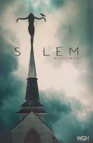 Salem - 11 " X17 " Promo Tv Poster Sdcc 2015 San Diego Comic Con Wgn