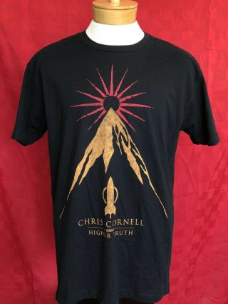 Rare Chris Cornell Higher Truth Concert Tour Shirt 2015 Tour Soundgarden