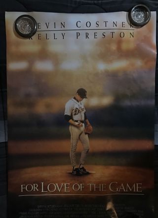 Advance For The Love Of The Game Doublesided 1 Sheet Movie Poster 27x40