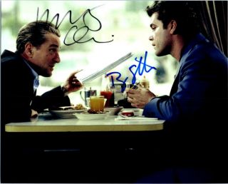 Ray Liotta Robert Deniro 8x10 Signed Photo Autographed Picture,