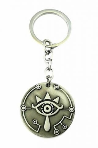 The Legend Of Zelda Sheikah Eye Metal Keychain
