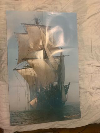 21 " X 33 " Promo 2 - Side Fold - Out Poster Master And Commander Promo Poster