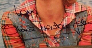 Young Olivia Newton - John Signed Framed Photo - Grease/Xanadu/Twist of Fate 2