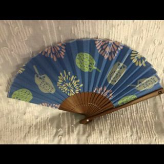 Japanese Fan With Carved Wood Base Owned By Davy Jones Monkees