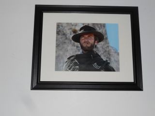Framed Man With No Name Clint Eastwood For A Few Dollars More Print 14 " By 17 "
