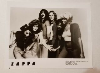 Zappa - Vintage Record Label Photo - Early 80 