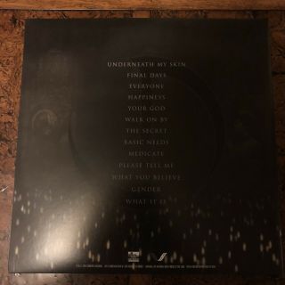 JONATHAN DAVIS Black Labyrinth Autographed Colored Vinyl 2LP (Signed) [KORN] 4