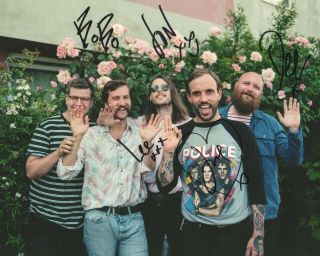 Idles Band Real Hand Signed Photo 1 Autographed By All 5