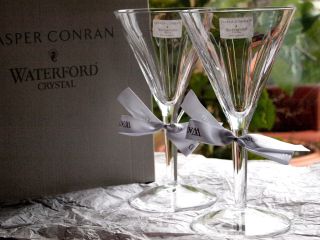 Waterford Crystal Shine Martini Glass Pair Jasper Conran Brand