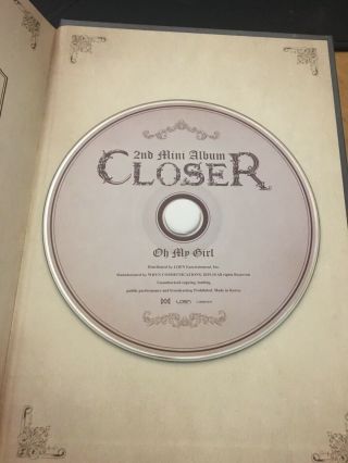 Oh My Girl - Closer Album (No Photocard) 3