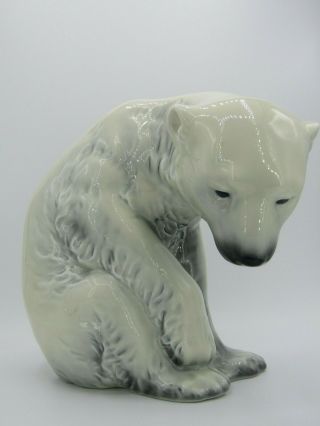 Vintage Porsgrund Polar Bear Made In Norway