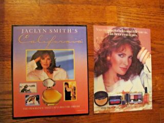 Jaclyn Smith 2 Print Ads Clippings.