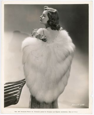 Eleanore Whitney Turn Off The Moon 1937 Vintage Lush Art Deco Glamour Photograph