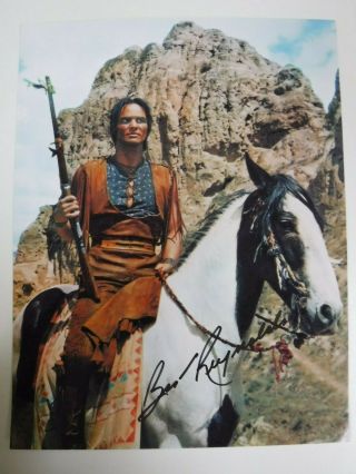 Burt Reynolds Signed Photo " Navajo Joe "