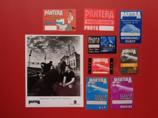 Pantera,  Promo Photo,  8 Backstage Passes,  Varioustour Originals