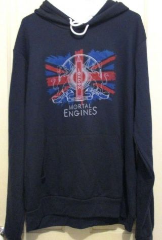 Mortal Engines Movie Promo Hoodie Adult Size Xl Bella Canvas Never Worn
