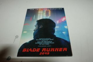 Blade Runner 2049 Fyc Oscar Dvd Screener Dvd