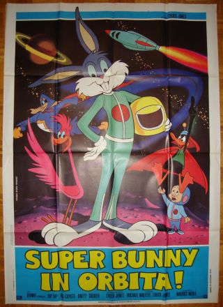 The Bugs Bunny Aka Road Runner Movie - Chuck Jones - Animation - Italian 2sh (39x55)