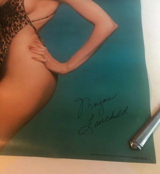 Morgan Fairchild 1981 Pinup Poster 20 X 28 5
