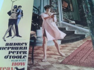 How To Steal A Million 11x14 Audrey Hepburn Orig 1966 Us Lobby Card Peter Otoole