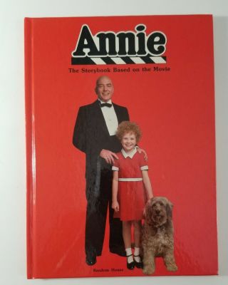 Vintage 1982 Annie Movie Storybook Hardcover Carol Burnett Albert Finney