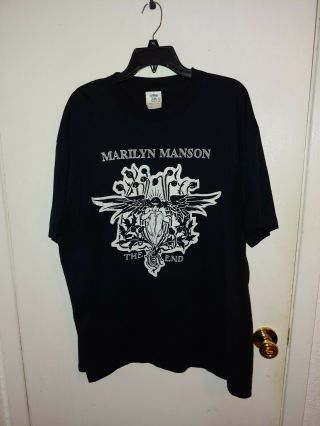Marilyn Manson The End Vintage T - Shirt 1996 Xl