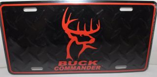 Buck Commander Diamond License Plate Car Truck Tag Duck Dynasty Deer Hunting